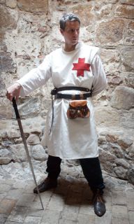 Medieval/LARP/SCA/Re enactment/St George Knights TEMPLAR SURCOAT/ with