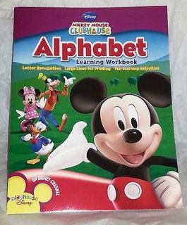 DISNEY MICKEY MOUSE CLUBHOUSE ALPHABET LETTER RECOGNITION LEARNING