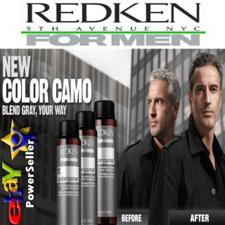 Redken For Men 5min Color Camo 2oz/60ml Natural Look For Grey Hair, 6