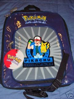 NEW WITH TAGS POKEMON PIKACHU BACKPACK