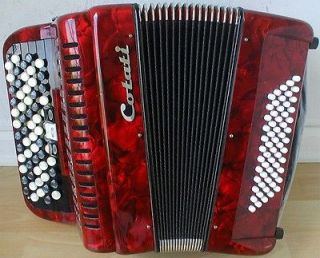 Button Accordion/Acco rdian, 5 row, C Sys, New. Musette Tuning, Sweet