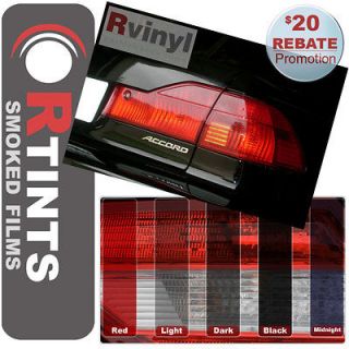Pro Precut Smoke Taillight Tint Film Kit Honda Accord Sedan 1998 2002