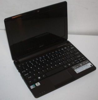 Acer Aspire One Intel Atom 1.60GHz Netbook Computer PC   Black