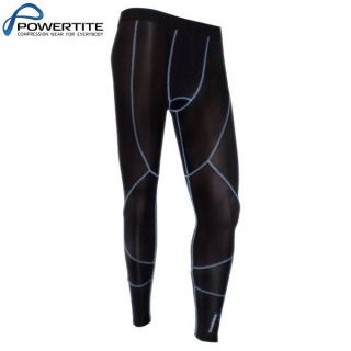POWERTITE KID YOUTH ACTIVE COMPRESSION PERFORMANCE TIGHTS SKINS PANTS