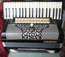 PROFESSIONAL GERMAN ACCORDION 120 BASS * EXCELLENT * WITH CASE