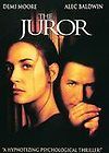 The Juror DVD, Demi Moore, Alec Baldwin, Joseph Gordon Levitt, Anne