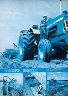 1969 Ad Ford Blue Key 8000 Tillage Tractor Tools Disc Harrow Plows