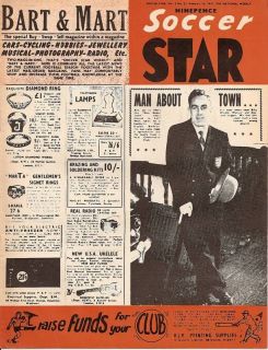 16 57 SOCCER STAR FROM ENGLAND   WOLVES BILLY WRIGHT