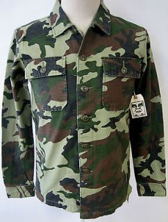 OBEY CLOTHING CANTER MENS LIGHT WEIGHT JACKET OVERSHIRT URBAN ART NWT