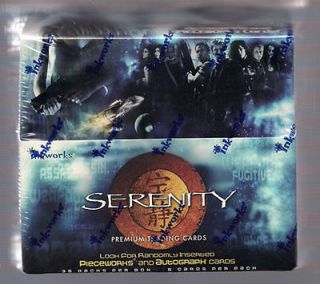 Serenity Premium Trading Cards Box Inkworks Factory SEALED