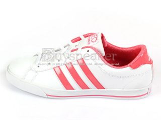 Adidas SE Daily QT W White/Pink Triple Stripes Casual Shoes Low Neo