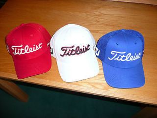 Titleist Sports Mesh Fitted hats All size Medium large​New Era cap