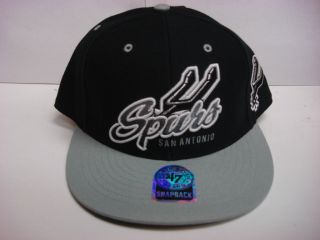 San Antonio Spurs 47 Brand Flat Brim Snapback Cap Throwback Hat NBA