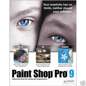 Newly listed Jasc Paint Shop Pro 9 with Animation Shop 3