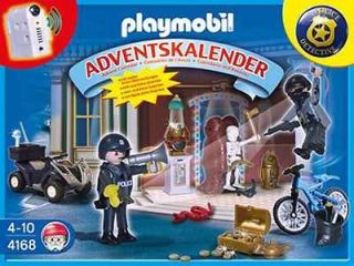 PLAYMOBIL® 4168 Advent Calendar Police   S&H FREE   ONLY AVAILABLE IN