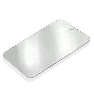 Heavy Duty Stainless Steel Camping Mirror   Personal Use, Emergency