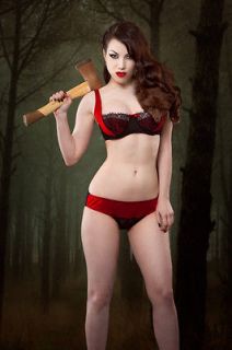 NEW IN Kiss Me Deadly Sirena 1/4 cup Bra ONLY 36B,36C,36D STILL