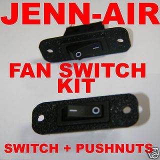12200039* Replacement Jenn Air Fan Switch White Ready to Install 2 Wires 