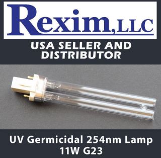 11W G23 UVC 254nm Germicidal Purification Sterilization Lamp Bulb