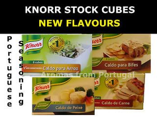 Knorr Stock Cubes NEW SEASONING FLAVOURS Portugal
