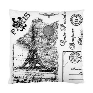 Home Decor ~ Eiffeil Tower Paris Post Cushion Cover Patio, Lounge