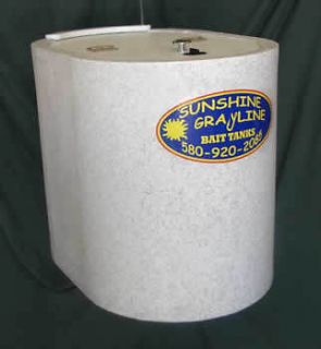 New Grayline 17 Gallon Bait Tank Shad Minnow Live Well
