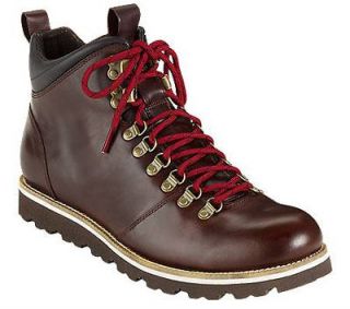 NEW Cole Haan AIR HUNTER ALPINE Redwood Leather HIKING Boots Mens 13