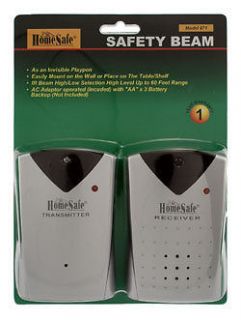 Entry INFRARED SAFETY BEAM w/ ALARM or CHIME ALERT IR Activated Sensor