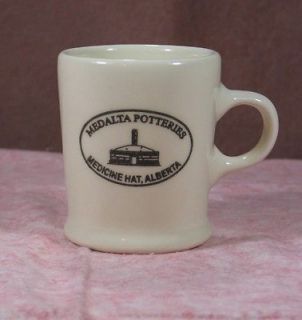 Pottery Now Back to Work Heavy Cup or Mug Medicine Hat Alberta Canada