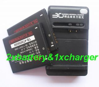 Battery &1 X Charger Alcatel OT 908M OT 908, OT 990M OT 990 One
