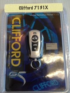 CLIFFORD 7131X Alarm Remote 3 BUTTON REPLACEMENT REMOTE for CAR