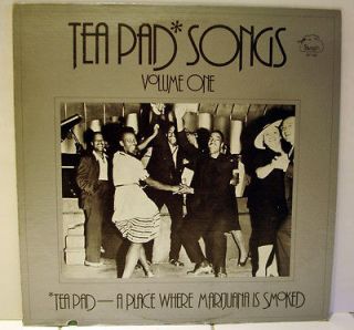 Rare Blues LP  Various Artists   Tea Pad Songs   Volume One   Stash