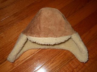 Wilsons Leather Kids Leather Suede Lined Hat, Sz S
