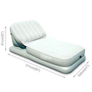 Bestway Inflatable Air Bed With Adjustable Back Rest