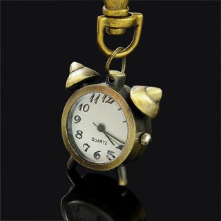 wholesales watch women me Alarm Clock Key Ring quartz Pocket Watch