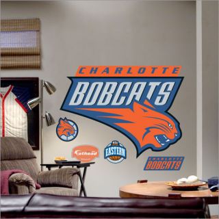 Charlotte Bobcats Fullsize Fathead Logo NIB NBA
