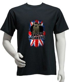 Arctic Monkeys Alex Turner British Flag Rock Punk Indie Shirt S,M,L,XL