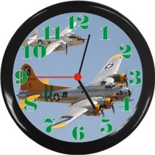 17G Flying Fortress And B25J Mitchell Wall Clock