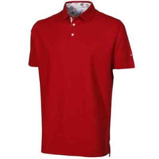 Alabama Crimson Tide Lifestyle Pique Polo Shirt   Crimson