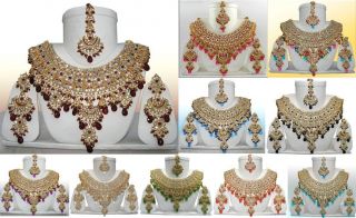 Indian Costume Jewelry Jodha Akbar Set 921