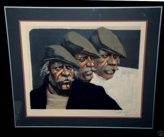 FRAMED PRINT 85/200 THREE FACES of the HAWK by ALDO LUONGO (Hayw