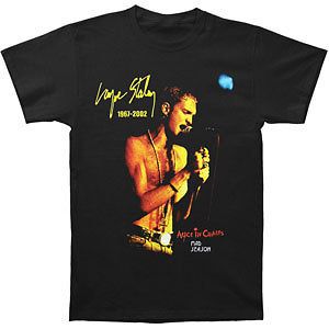 Alice In Chains Layne Staley music t shirt New Black S 2XL