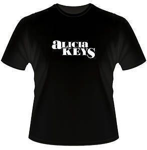 alicia keys music t shirt for fans new 