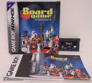 Board Game Classics (Game Boy Advance) COMPLETE IN BOX