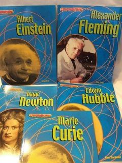 Groundbreakers Science Biographies (5 Books   Einstein, Newton