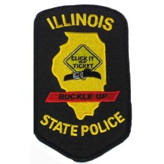 Illinois State Police Patch (Buckle Up) CPP 9933