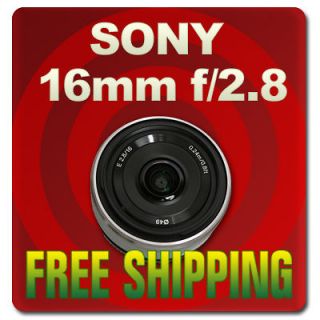 Sony 16mm f/2.8 E mount Wide Angle NEX Series Lens NIB