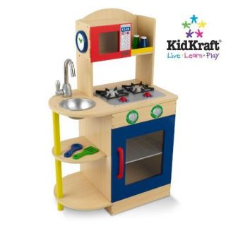 Kitchen Set Pretend Play Kidkraft Primary Wooden Childrens Kids Gift
