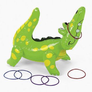 Inflatable Alligator Ring Toss ~Birthday Party Game~
