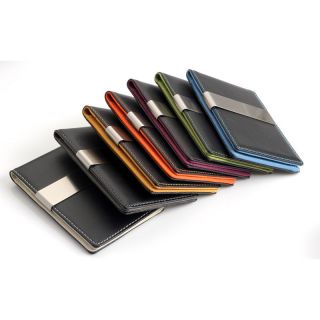 Money Clip Wallet 7 Color Faux Lather Card Holder